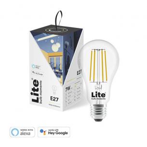 re atmosf hvid filament glas klar 6w e27 2700-6500k a60 moments bulb lite