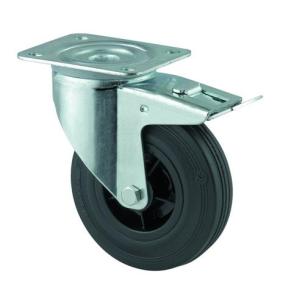 3477pvrp62 100kg pl brems gum 125mm hjul