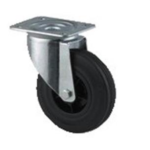 3470pvrp62 75kg pl drej gum 100mm hjul