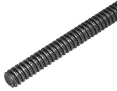 8 4 tr24x5x2000 sort stang trapezgev