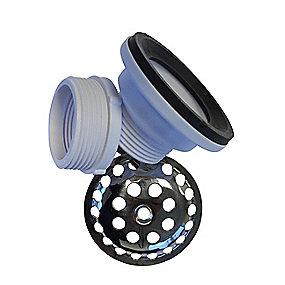 vaskekar til kuppelrist med bundventil juvel