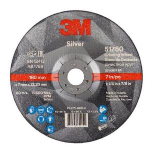 rf l st forsat 180x7mm silver skrubskive