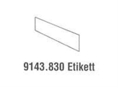 lagerkasette 91 t bred 9143830 etiket