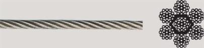 600kg brudst 3mm 7x19 ss316 lwire st