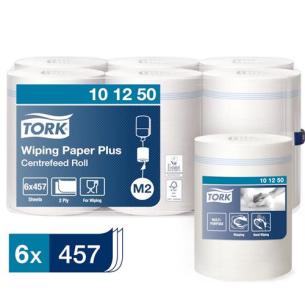 6stk 2lags m2 hvid plus rringspapir aft