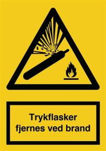 alu a4 brand v fjernes trykfl skilt