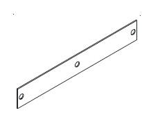 skinneholder f isolationsplade