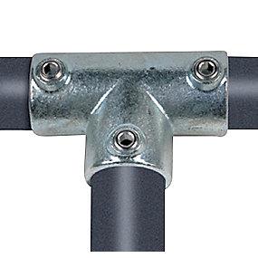 system reol galvaniseret 2 11 x mm 3 48 muffer 3 med t-samling clamps pipe