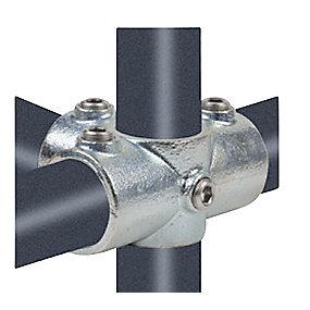 system reol galvaniseret 4 11 x mm 4 42 muffer 3 med kryds clamps pipe