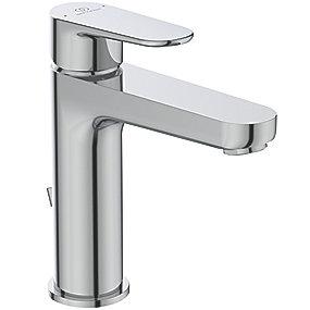 krom bundventil træk-op med 122 h 125 l tud håndvaskarmatur o cerafine standard ideal