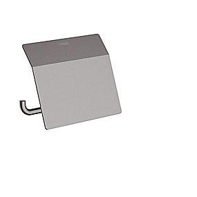 chrome black brushed g l m toiletpapirholder addstoris hansgrohe