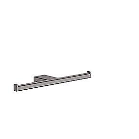 chrome black brushed toiletpapirholder addstoris hansgrohe