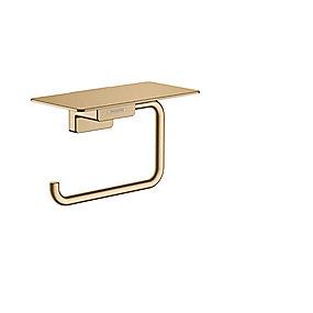 bronze brushed hylde m toiletpapirholder addstoris hansgrohe