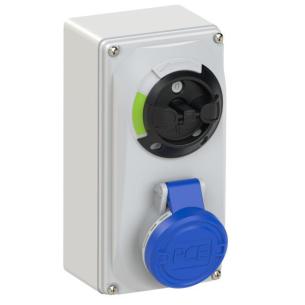 6113-6 6h ip44 3 16 kompakt stikkontakt cee