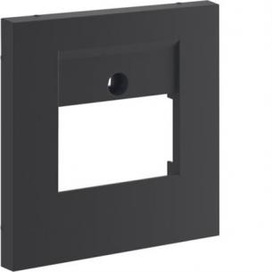 gztae3a9011 - ral9011 m55 2xkeystone eller 1xkeystone vga hdmi f ecoline kning afd hager