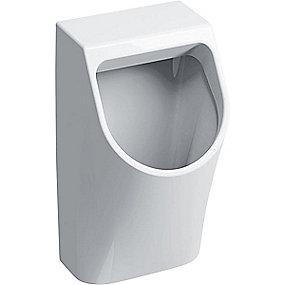 keratect hvid bagfra tilslutning 325x300x580mm urinal plan renova geberit