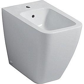 hvid armatur uden 355x560x400mm bidet square icon geberit