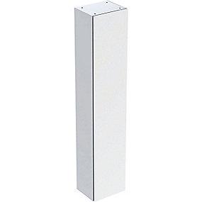blankpoleret lakeret hvid 1låge 360x291x1800mm højskab icon geberit
