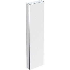 blankpoleret lakeret hvid ge 1l 450x150x1800mm jskab h icon geberit