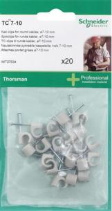 stk 20 25mm m s lysegr rund 7-10 tc kabelclips thorsmans