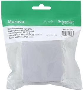 lysegr - 87x87x42mm se membrand mureva schneider