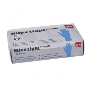 7 str bl pudderfri engangshandske nitril light nilex