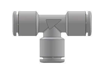 food - godkendt -nsf 2004 ce1935 aisi316l 12 12 fitting push-in t-stykke