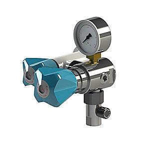 panelmonteret g v uniflex he flowregulator og tryk- broen-lab