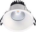 rund hvid mat 4000k downlight led velia