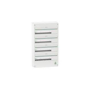 hvid modul 18 x 4 gruppetavle cx resi9 schneider