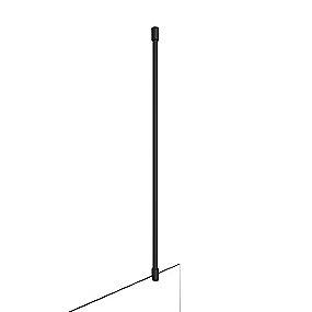 sort mat lodret eller vandret justerbar mm 1000 loftstiver ngstang bruseforh vetro