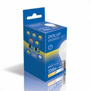 off on 470lm e27 840 6w krone60 diolux