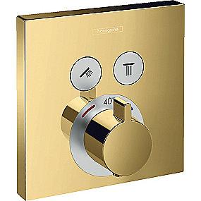 guld udtag 2 til termostatarmatur showerselect hansgrohe