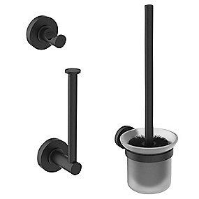 black silk glas toiletrulleholder rste toiletb krog iom rma b