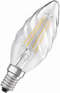 e14 40w 827 4w 470lm filament kerte parathom osram
