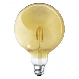 wifi e27 guld filament klar 824 55w globe smart ledvance