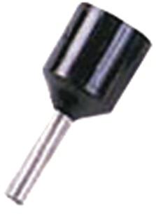 10mm l 5mm2 1 sort krave bred med r terminalr isoleret