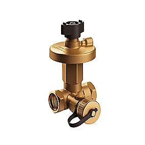 aftap og fyldning p med f-f 1 dn25 differenstrykregulator passim ventil nexus flamco