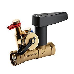 aftap med f-f 2 1 s dn15 strengreguleringsventil kfe fluctus nexus flamco