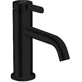 sort mat siventil med tud 130mm ndvaskarmatur h one axor hansgrohe