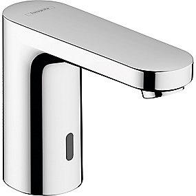 v 6 temperatur ndsjusterbar forh med ndvaskarmatur h elektronisk blend vernis hansgrohe