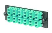 aqua duplex 4 om3 lc 12x med adaptermodul fap
