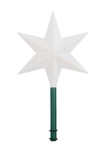 hvid �30cm topstjerne