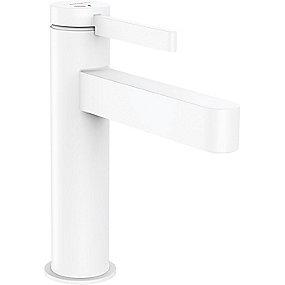 hvid mat bundventil push-open med coolstart 110 ndvaskarmatur h 1-grebs finoris hansgrohe