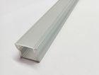 bygningsprofil p 2500mm - cover opal med 10 profil alu