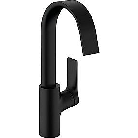 sort mat bundventil ft-op l og svingtud med 210 ndvaskarmatur h 1-grebs vivenis hansgrohe