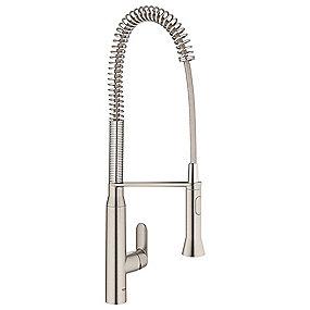 supersteel tud 234mm forbruser med kkenarmatur stork k7 grohe