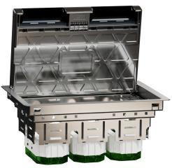 ip20 metal- modul 6 gulvboks-l