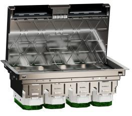 ip20 metal- modul 12 gulvboks-xl