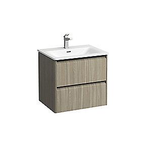 elm lys softclose sortgreb 60cm belpakke m palace laufen